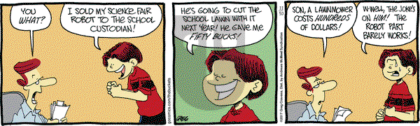 The Buckets on Thursday November 30, 2017 Comic Strip
