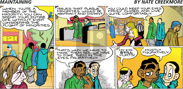 Maintaining on Sunday February 17, 2008 Comic Strip