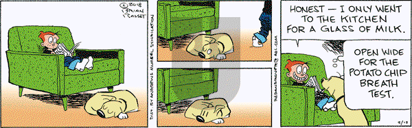 Red and Rover on Tuesday February 13, 2018 Comic Strip