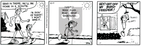 Grand Avenue on Tuesday August 17, 2004 Comic Strip