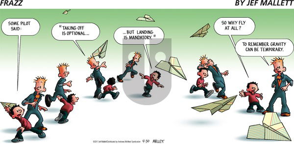 Frazz on Sunday April 30, 2017 Comic Strip