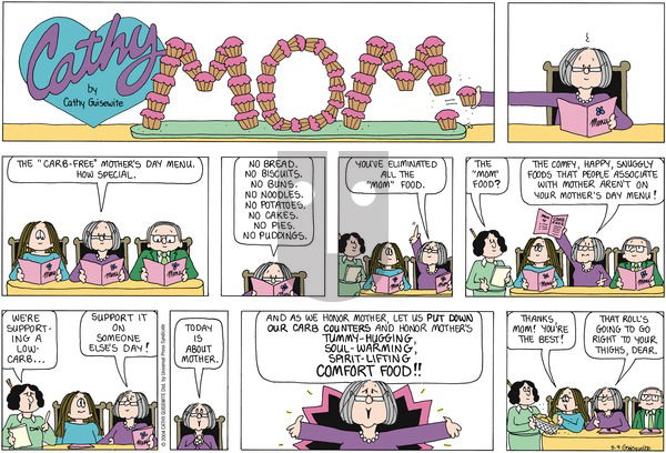 Cathy Classics on Sunday May 9, 2004 Comic Strip