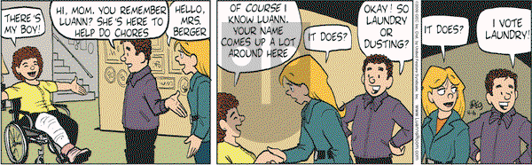 Luann on Monday April 6, 2009 Comic Strip