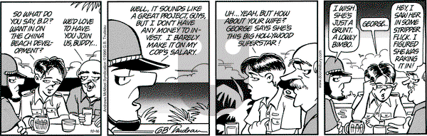 Doonesbury on Saturday July 20, 1996 Comic Strip