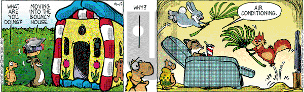 Over the Hedge on Thursday September 15, 2016 Comic Strip