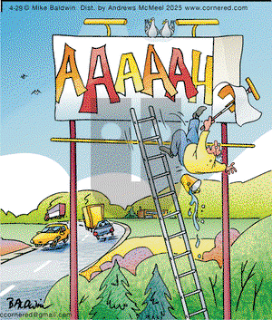 Cornered on Tuesday April 29, 2025 Comic Strip