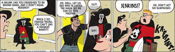 Rip Haywire on Thursday December 12, 2019 Comic Strip