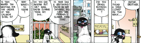 Get Fuzzy on Saturday September 1, 2012 Comic Strip