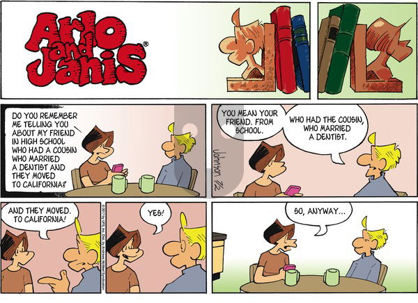 Arlo and Janis on Sunday July 2, 2017 Comic Strip
