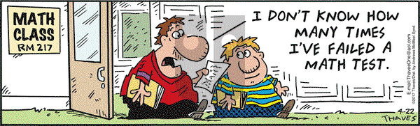 Frank and Ernest on Saturday April 22, 2017 Comic Strip