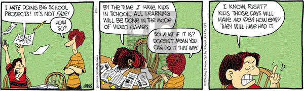 The Buckets on Wednesday January 22, 2014 Comic Strip