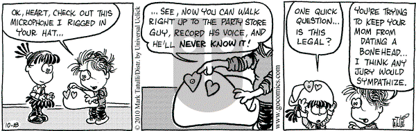 Heart of the City on Monday October 18, 2010 Comic Strip