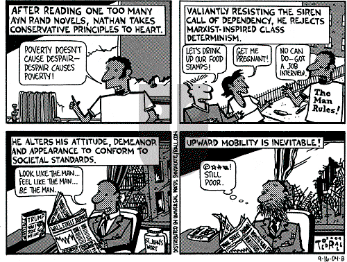 Ted Rall on Saturday September 18, 2004 Comic Strip