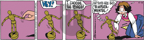 Rose is Rose on Wednesday April 18, 2012 Comic Strip