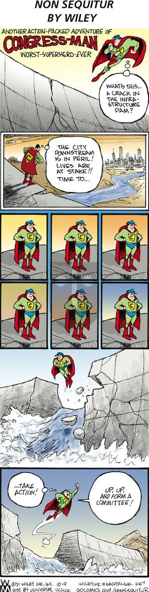 Non Sequitur on Sunday October 9, 2011 Comic Strip