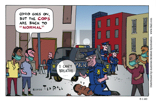 Ted Rall on Monday June 1, 2020 Comic Strip