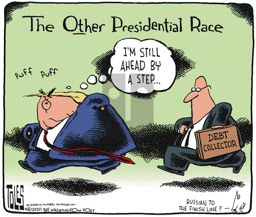Tom Toles on Wednesday September 30, 2020 Comic Strip