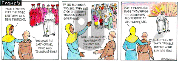 Francis on Thursday May 16, 2024 Comic Strip