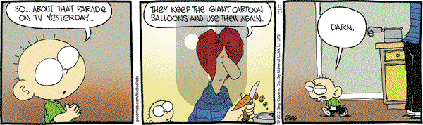 The Buckets on Friday November 27, 2015 Comic Strip