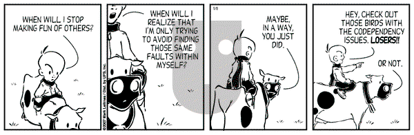 Cow and Boy Classics on Thursday November 8, 2007 Comic Strip