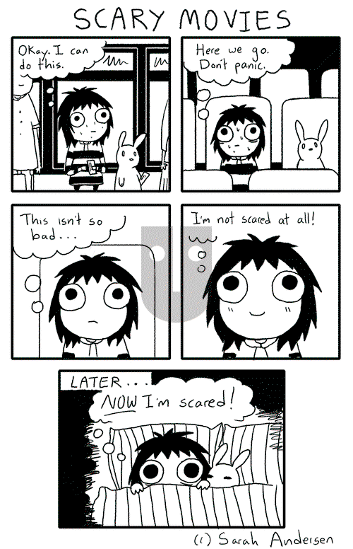 Sarah's Scribbles on Saturday December 22, 2018 Comic Strip