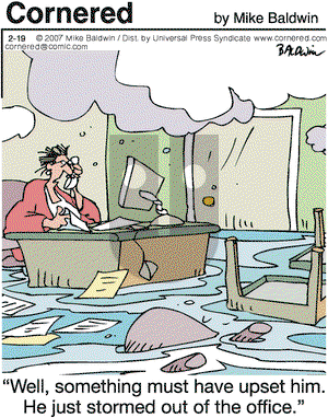 Cornered on Monday February 19, 2007 Comic Strip