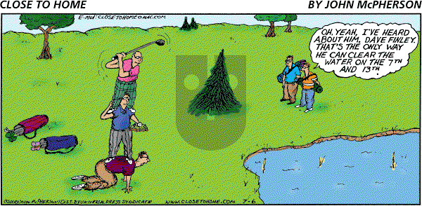 Close to Home on Saturday October 25, 2008 Comic Strip