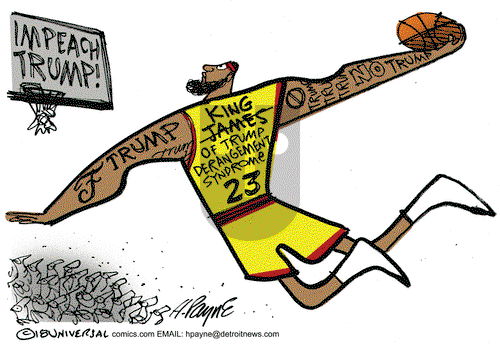 Henry Payne on Tuesday February 20, 2018 Comic Strip