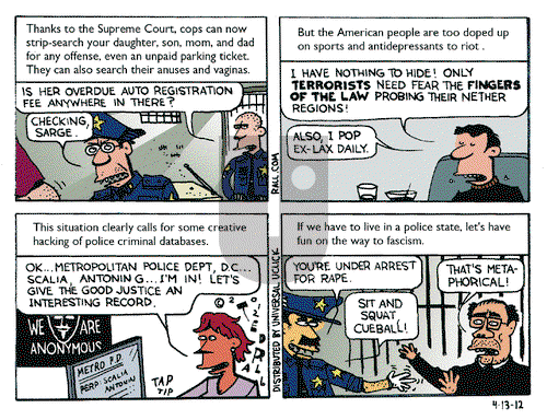 Ted Rall - Friday April 13, 2012 Comic Strip