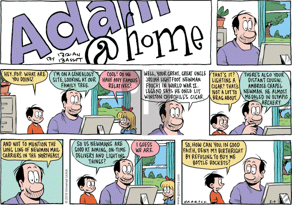 Adam@Home on Sunday May 9, 2010 Comic Strip