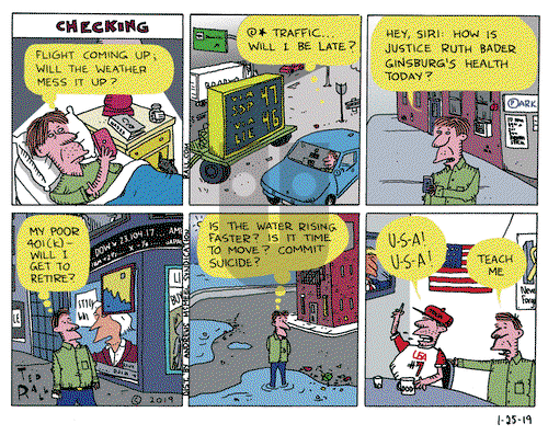 Ted Rall on Friday January 25, 2019 Comic Strip