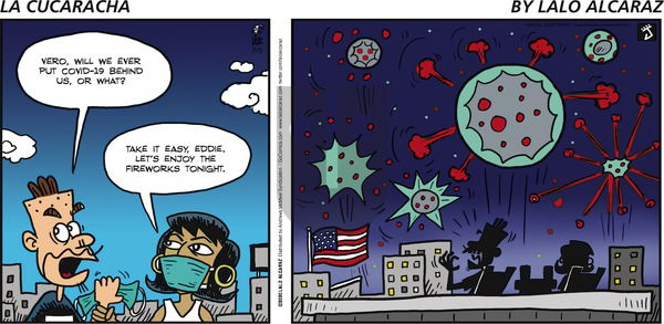 La Cucaracha on Sunday July 5, 2020 Comic Strip