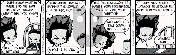 The Boondocks on Friday May 11, 2007 Comic Strip