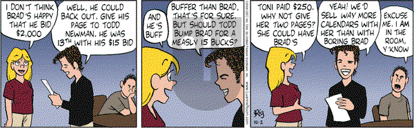 Luann on Thursday October 2, 2008 Comic Strip