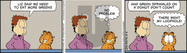 Garfield on Saturday October 6, 2018 Comic Strip