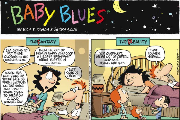 Baby Blues on Sunday January 17, 2016 Comic Strip
