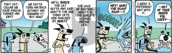 Pooch Cafe on Wednesday August 6, 2014 Comic Strip