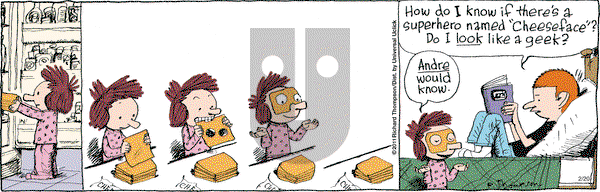 Cul de Sac on Saturday February 20, 2016 Comic Strip