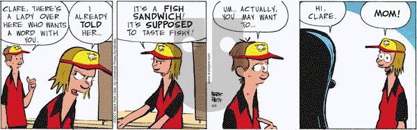Lucky Cow on Monday April 9, 2007 Comic Strip