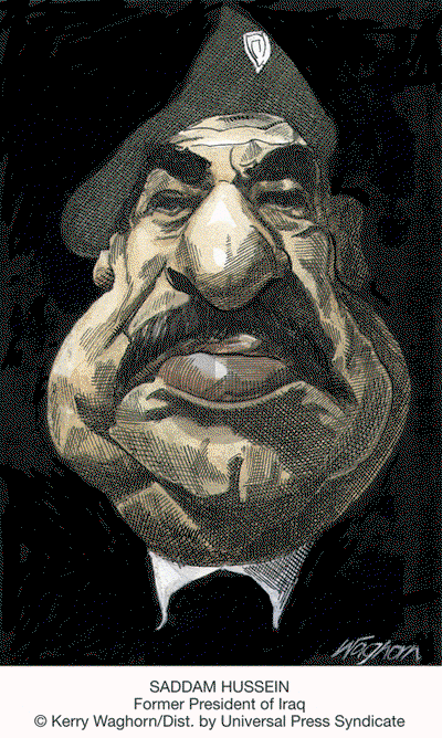 Faces in the News by Kerry Waghorn on Monday January 1, 2007 Comic Strip