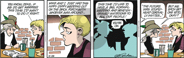 Doonesbury on Tuesday December 26, 2000 Comic Strip