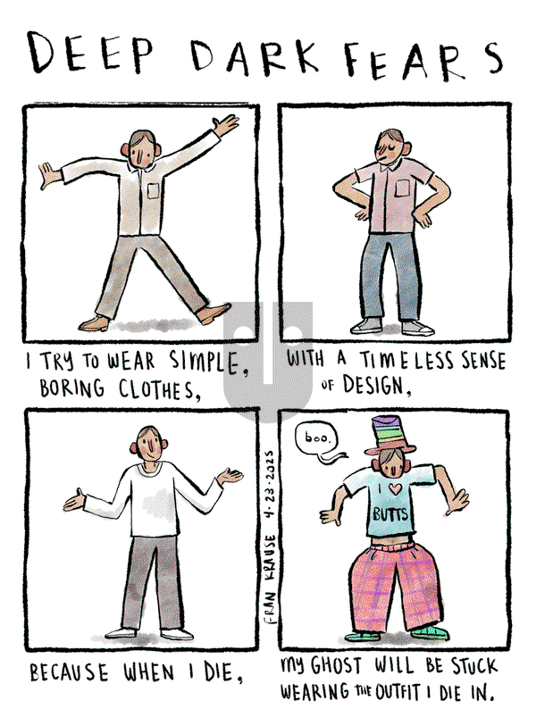 Deep Dark Fears on Thursday December 4, 2025 Comic Strip