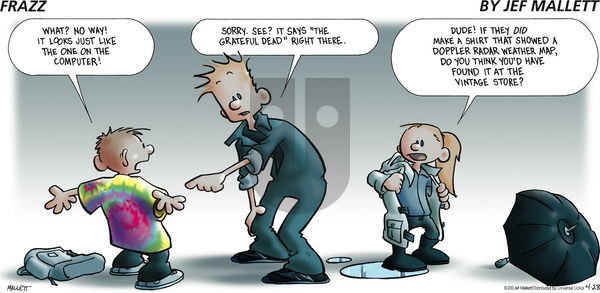 Frazz on Sunday April 28, 2013 Comic Strip