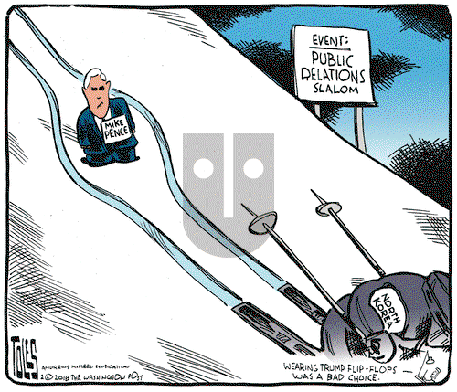 Tom Toles on Tuesday February 13, 2018 Comic Strip