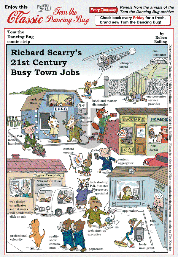 Tom the Dancing Bug on Thursday January 23, 2025 Comic Strip