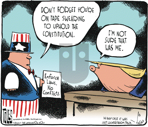 Tom Toles on Thursday November 30, 2017 Comic Strip