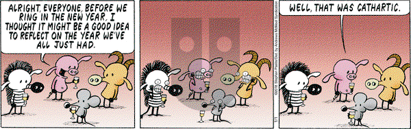 Pearls Before Swine on Monday January 1, 2018 Comic Strip