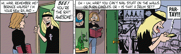 Luann on Thursday September 3, 2015 Comic Strip
