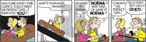 Drabble on Thursday August 25, 2011 Comic Strip