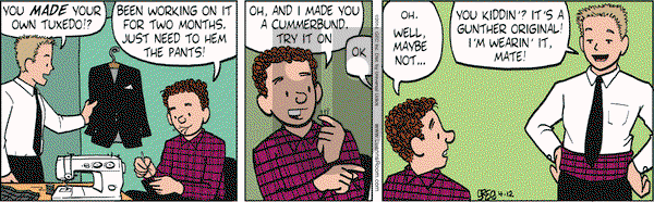 Luann - Saturday April 12, 2014 Comic Strip